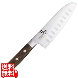 関孫六 べにふじ 三徳 ディンプル 165mm AB5438 写真1