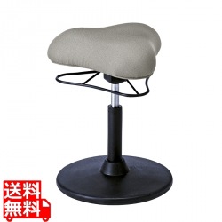 プロポーションスツール CH-800L ライトグレー 宮武製作所 | 椅子 昇降式 回転座面 背筋 猫背 矯正  写真1