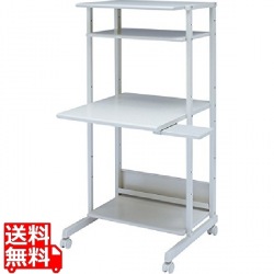 スチール製パソコンラック 写真1