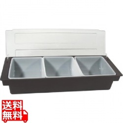 コンジメントディスペンサー ワイド4742 3ヶ入 ブラウン 写真1