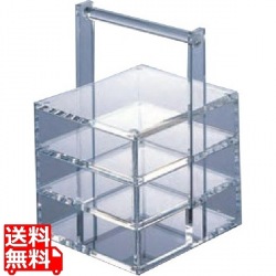 アクリル お重手付 S OJ-S-C 写真1