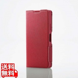 Xperia Ace III ソフトレザーケース 薄型 磁石付き フラワーズ 写真1