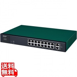 18ポート レイヤ2スイッチングハブ GA-AS16T 写真1