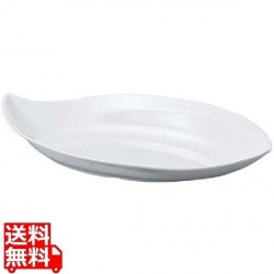 ニューホワイト 変形鉢 38.8cm 写真1