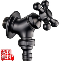 プレーンフォーセット ホース用蛇口B タング 写真1