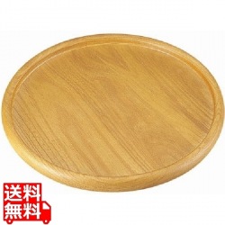 木製ピザボード(セン材) 直径300×H20mm 内径275mm 写真1