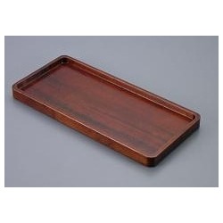 カスタートレー(ケヤキ材) NTC-12ウォールナット K 写真1