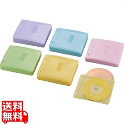 Blu-ray・CD・DVD対応不織布ケース 2穴 写真1