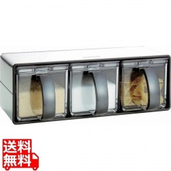 Nフォルマ 調味料ケース ステンレス3 写真1