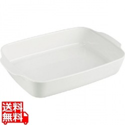 パイロフラム レクタンギュラーディッシュ 30cm×18cm 写真1