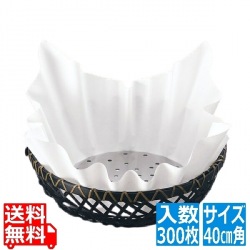 紙すき鍋 奉書 (300枚入)角 M33-267 写真1