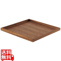 木製 正角箱 盆蓋 ウォールナット 写真1