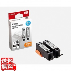 インクタンク BCI-370XLPGBK2P BCI-370XLPGBK ブラック 2個パック(大容量) 写真1