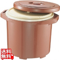 プラスチック保温食缶みそ汁用 DF-M1(大) 写真1