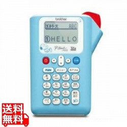 ラベルライター PT-J100 スヌーピーライトブルー 写真1