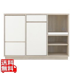 レンジボード 幅120cm 食器棚 ロータイプ レンジ台 キッチン収納 キッチンカウンター 大型レンジ対応 キッチンボード  ＜レンジボード＞ 写真1