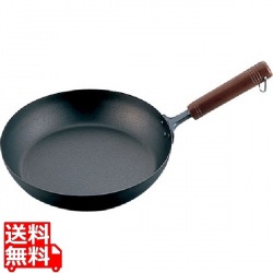 純チタン 木柄フライパン 24cm ※ ガス火専用 写真1