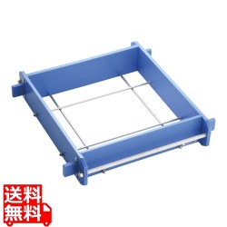 高機能 角セイロ 深口 ブルー 45cm 写真1