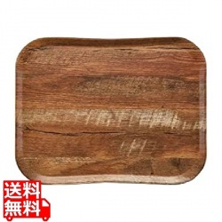 キャンブロ センチュリー ウッド調トレイ ブラウンオーク VTC3343T(F87) 写真1