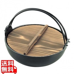 アルミ 電磁 いろり鍋 27cm 写真1