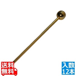 EBM カクテルピック(12本入)アース ゴールド 写真1