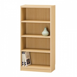 白井産業 フリーラック タナリオ [TNL-1259 NA] | ラック シェルフ 棚 本棚 ナチュラルブラウン おしゃれ シンプル 木製 北欧 スリム 棚付き アイアン 高さ120cm 写真1