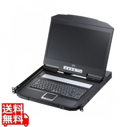 USB/VGA対応 スライドLCDコンソールドロワー 写真1