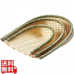 樹脂 身竹箕ざる40号 写真1