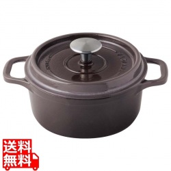 アンヴィクタ キャセロール ラウンド 26cm トープ 写真1