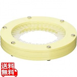 TKGカップディスペンサー用セパレーター 77口径用〈イエロー〉 写真1