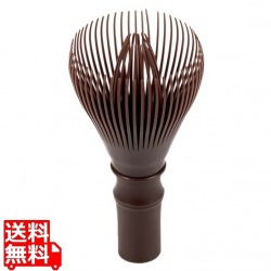 ふげつ 樹脂製 茶せん ブラウン 6-721-2 写真1