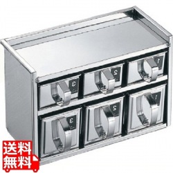 EBM 18-8 引出式 ヤクミ入 2段6ヶ入 写真1