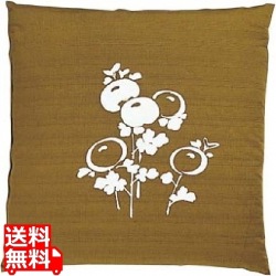 EBM 座布団 京友禅 万寿菊 利久 写真1