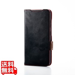 Galaxy S25 ソフトレザーケース 磁石付 耐衝撃 ステッチ 写真1