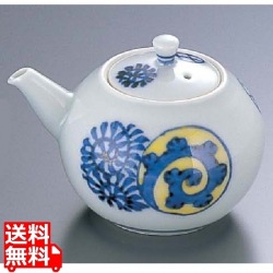 染錦蛸唐草丸紋 醤油差し T05-18 写真1