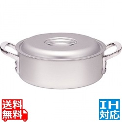 TKG IHアルミ 外輪鍋 30cm ※ IH対応 IH (100V/200V)とガス火対応 写真1