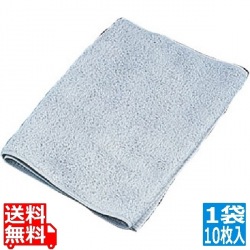 フェイスタオル 8310 (1袋・10枚入)グレー 写真1