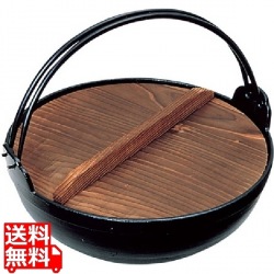 アルミ電磁用いろり鍋 27cm 写真1