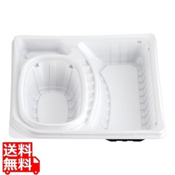 デリカランチ DL-23-23(50入) 本体 白 写真1