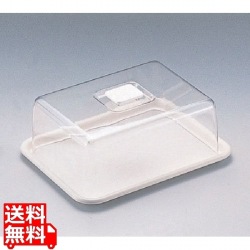 ラブリーハット 角型 大 白 MT-537 14インチ 写真1