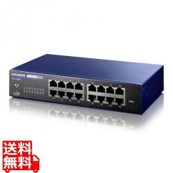 IEEE802.1X認証対応L2インテリジェントスイッチ 16ポート BSH-G16MB 写真1
