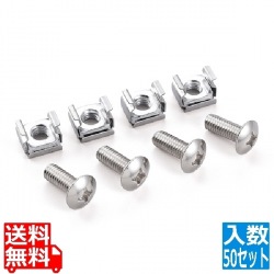 ケージナット・ネジセット(50セット) 写真1