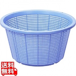 トンボ抗菌アシストカラーざる47型(手無)ブルー 写真1