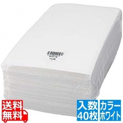 プロメンテクロス WJX 厚手大判(40枚入)ホワイト 写真1