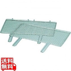 ThreeSnow SAタフマン合せアミ ダブル取手65号 | キッチン用品 調理器具 調理道具 製菓道具 焼網 お餅 魚 お魚 餅 写真1