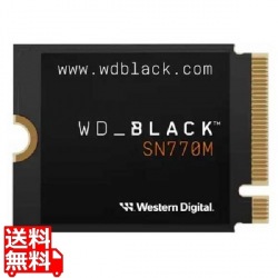 WD BLACK SN770M ゲーミング向け M.2 2230 NVMe接続SSD 5年保証 500GB WDS500G3X0G 写真1