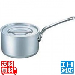 エレテック 片手鍋 18cm ※ IH対応 IH (100V/200V)とガス火対応 写真1