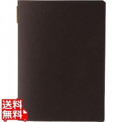 レザータッチ メニューブック GB-141 ブラウン 写真1