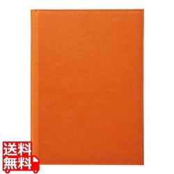 えいむレザータッチメニューブック(B5) CLB-802 オレンジ 写真1
