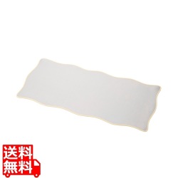 ウェーブ×バイカラーデスクマット“UKIU” 写真1